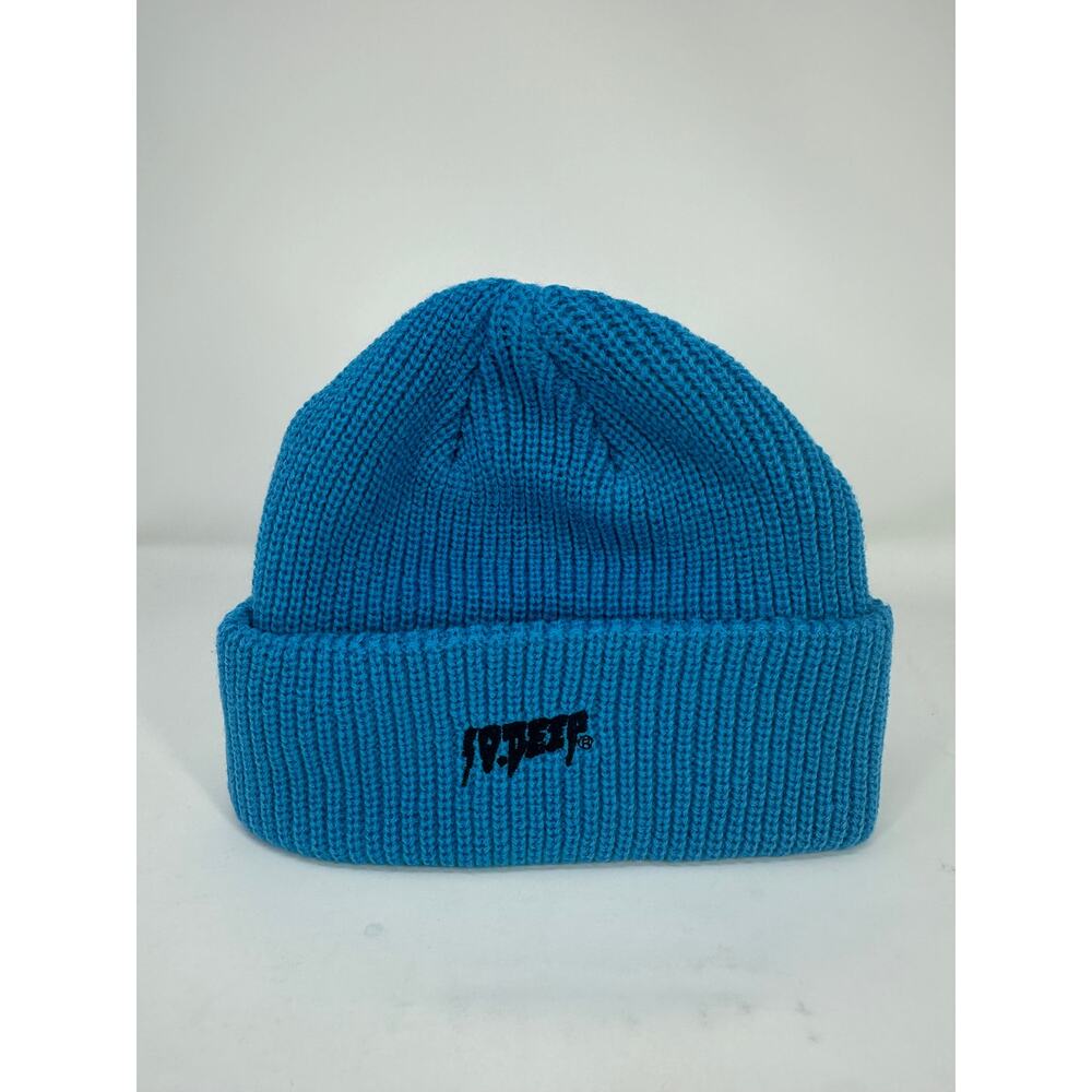 10 Deep 'Sound & Fury' Blue Beanie Brand New - One Size